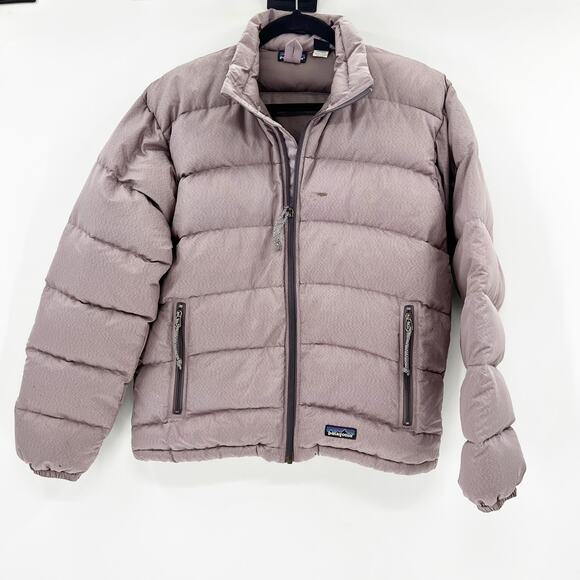 Patagonia Jackets & Blazers - Patagonia Purple Full Zip Puffer Jacket S
